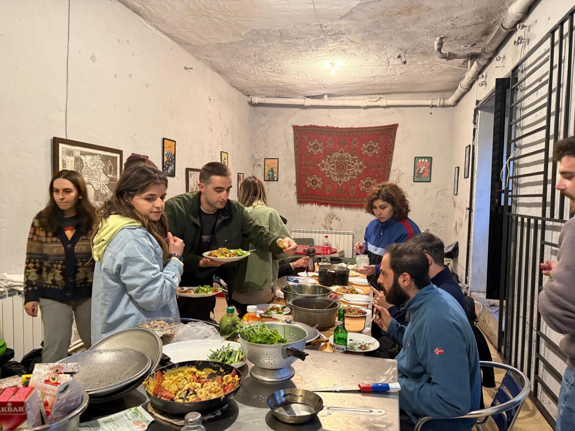 Tumanyan Bathhouse Hostel Kültér fotó